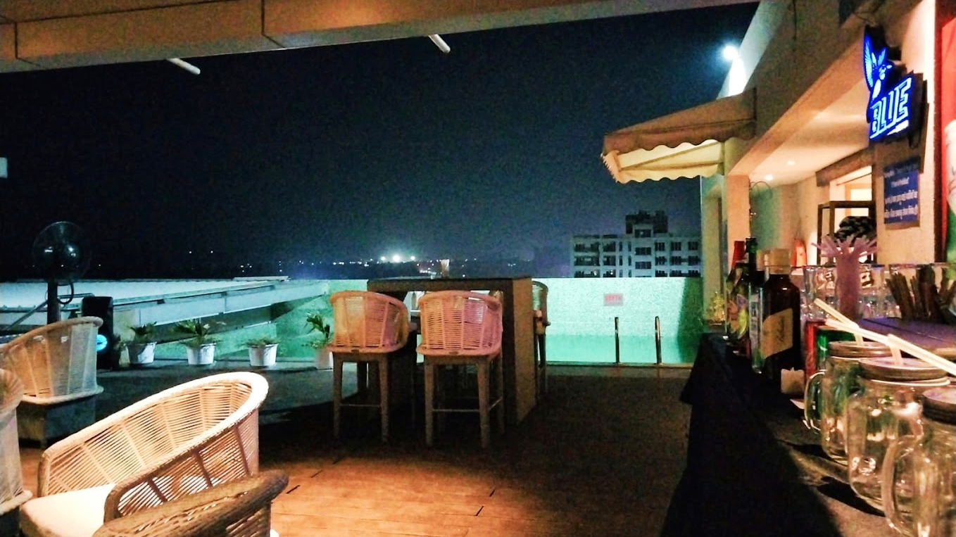 Rooftop Poolside Bar