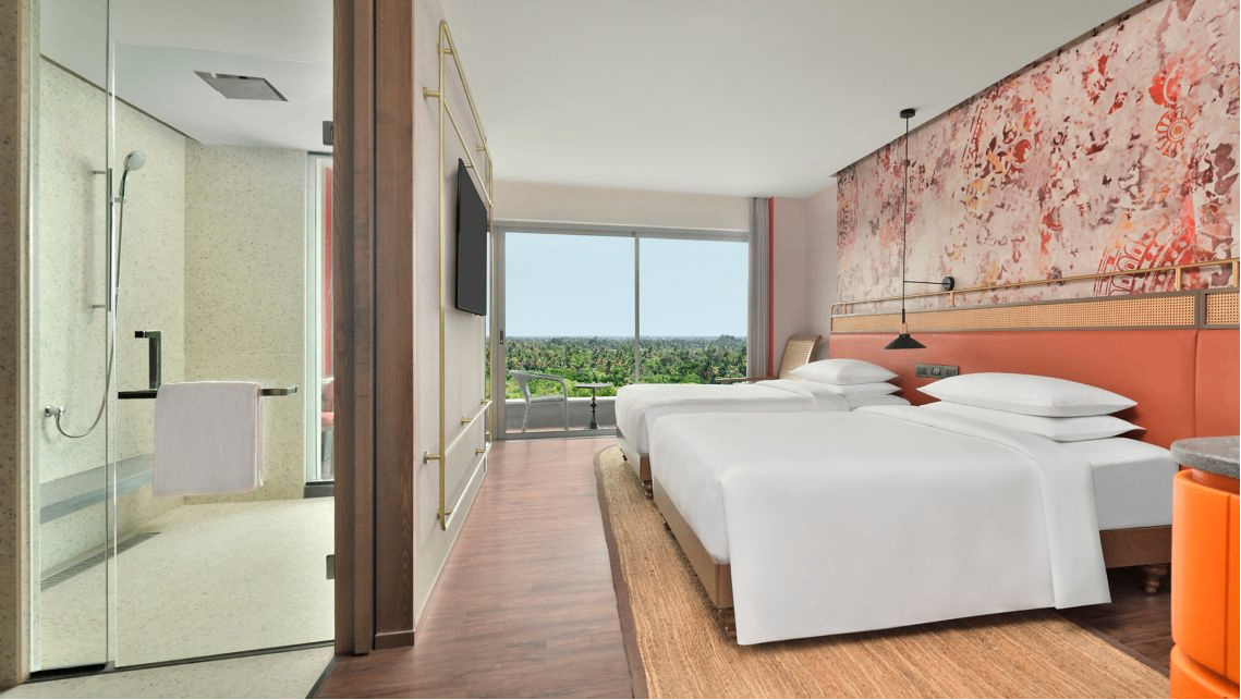 Guest Room, 2 Twins, Backwaters View