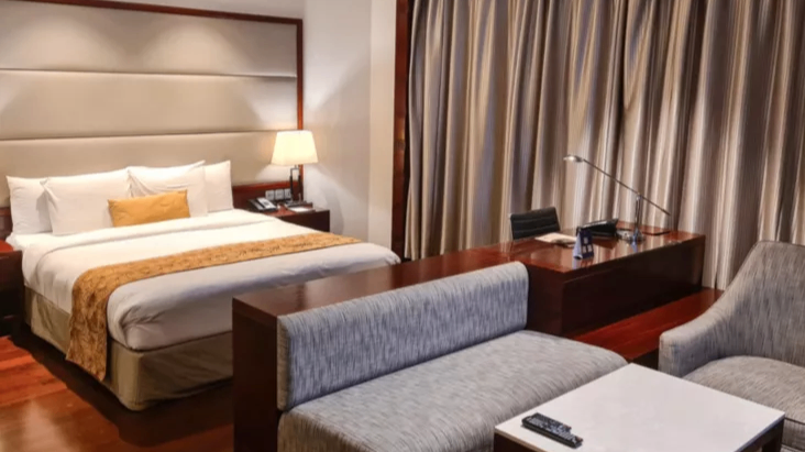 King Bed Guest Room