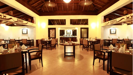 In House Restaurant at Infinity Resorts Bandhavgarh