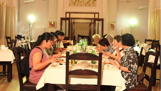 Restaurant at Infinity Resorts Kanha