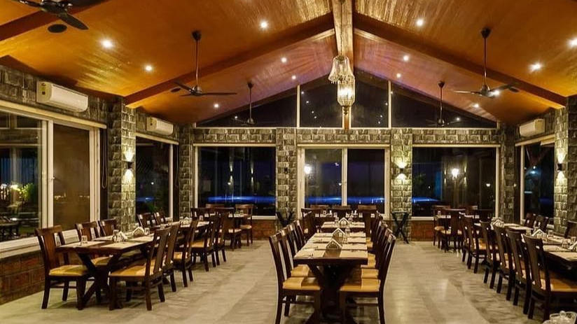 Dining at Mastiff Grand La Villae, Lonavala