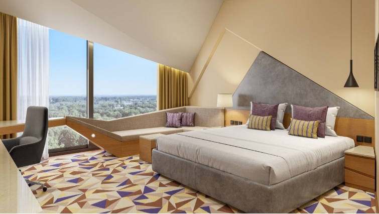Deluxe Room Airport View King Bed