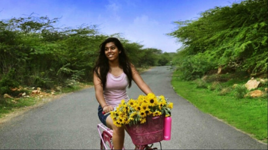 Cycling at the Lalit Mangar