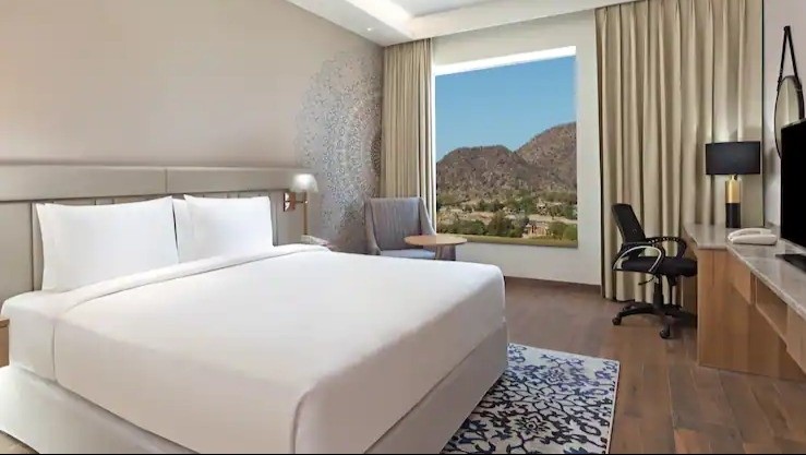 Guest Room with Aravalli Range View
