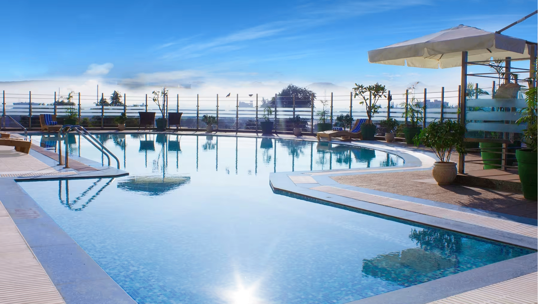 Poolside Area