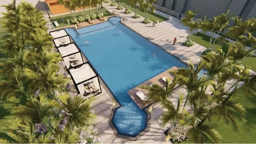 Poolside Lawn
