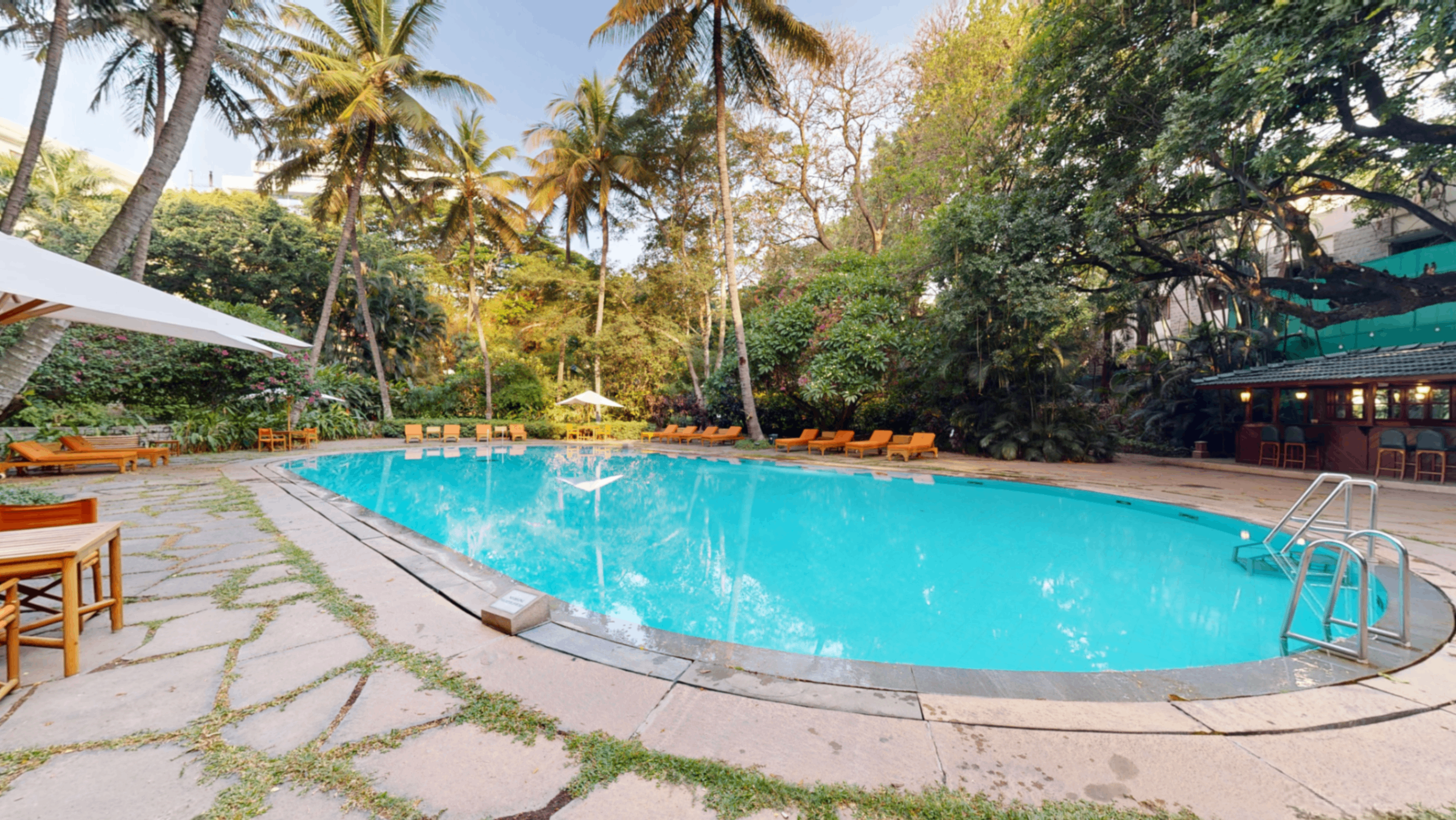 Poolside