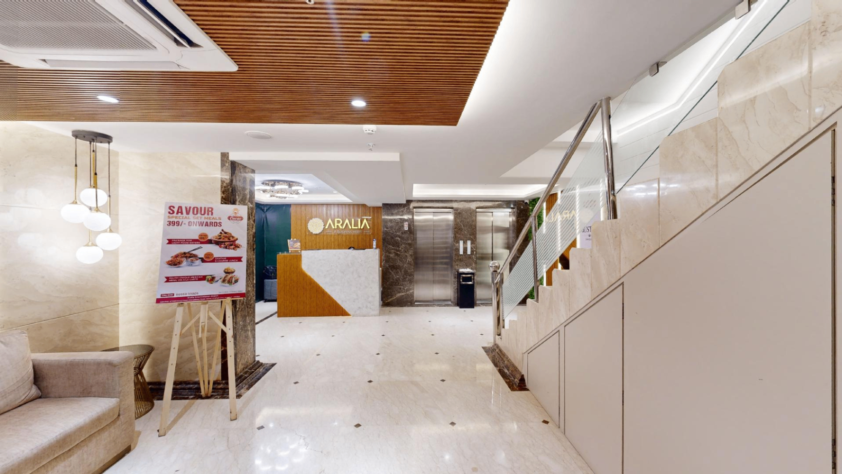 event-venue-Aralia International Airport, Mumbai