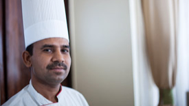 COOKING SESSIONS WITH EXECUTIVE CHEF