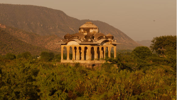 Breakfast or lunch at Bhangarh
