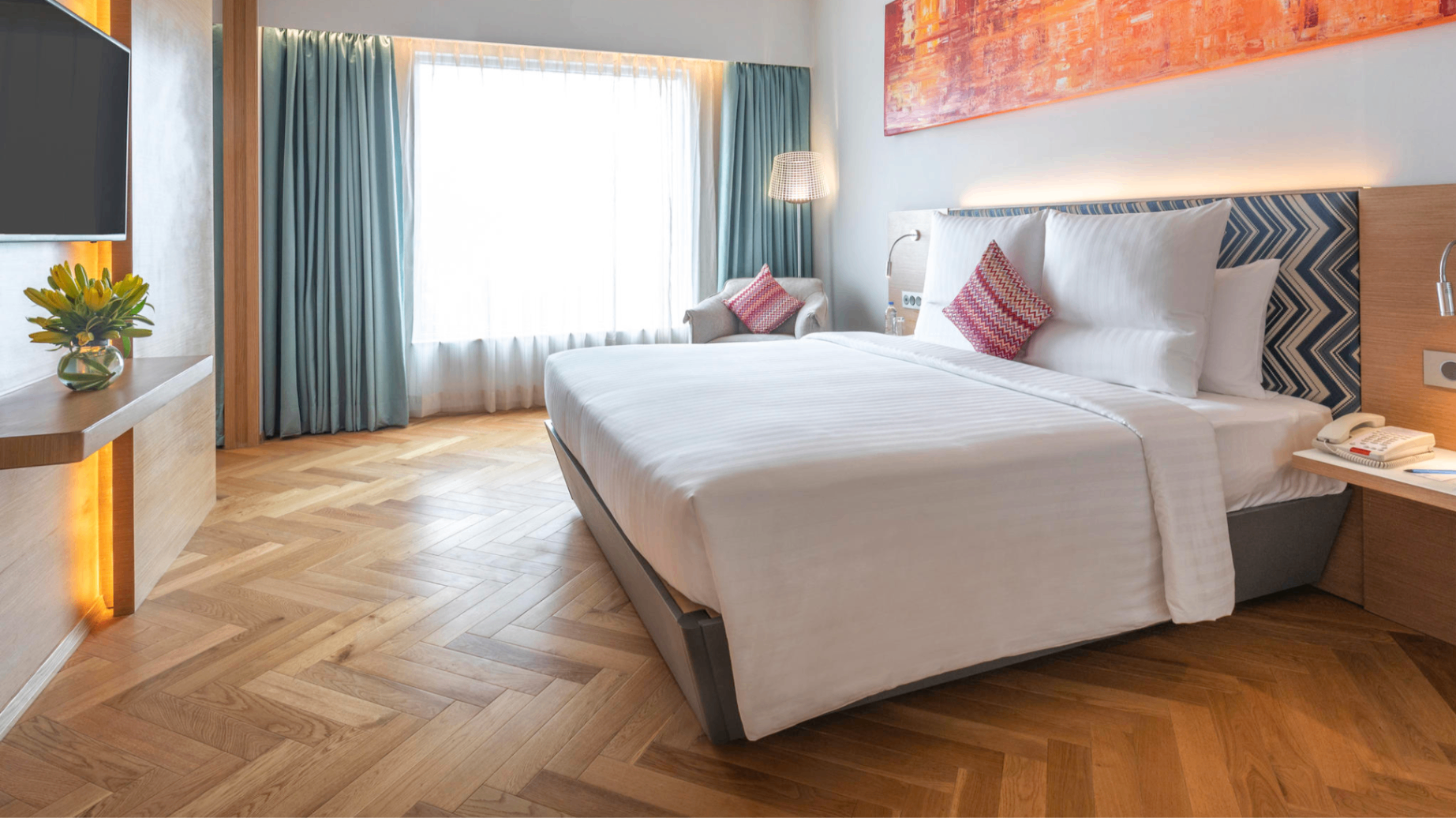 3 Bedroom Family Apartment - Queen & Twin Beds