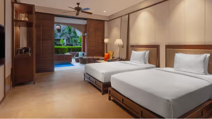 Twin Premium Room Whirlpool Bath 2 Queen Beds