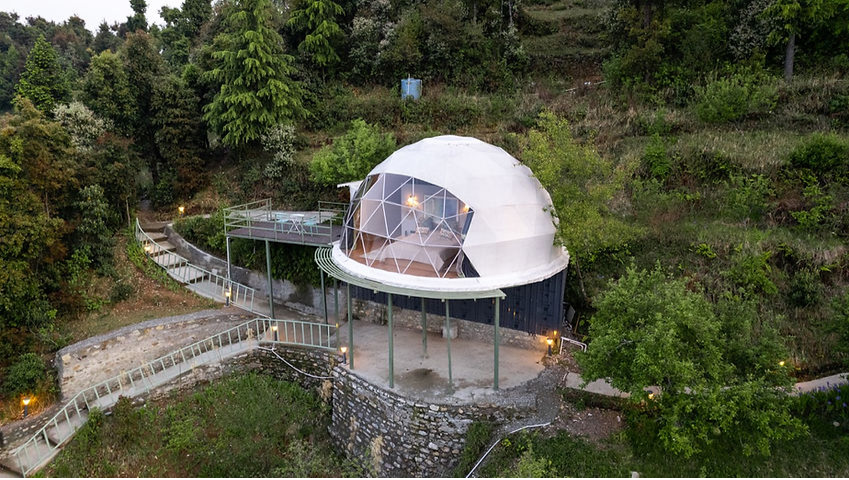 DOME WITH A PRIVATE DECK