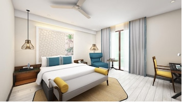 Chalet with Balcony-Garden View