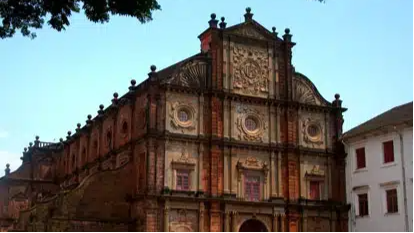 The Basilica Of Bom Jesus Church