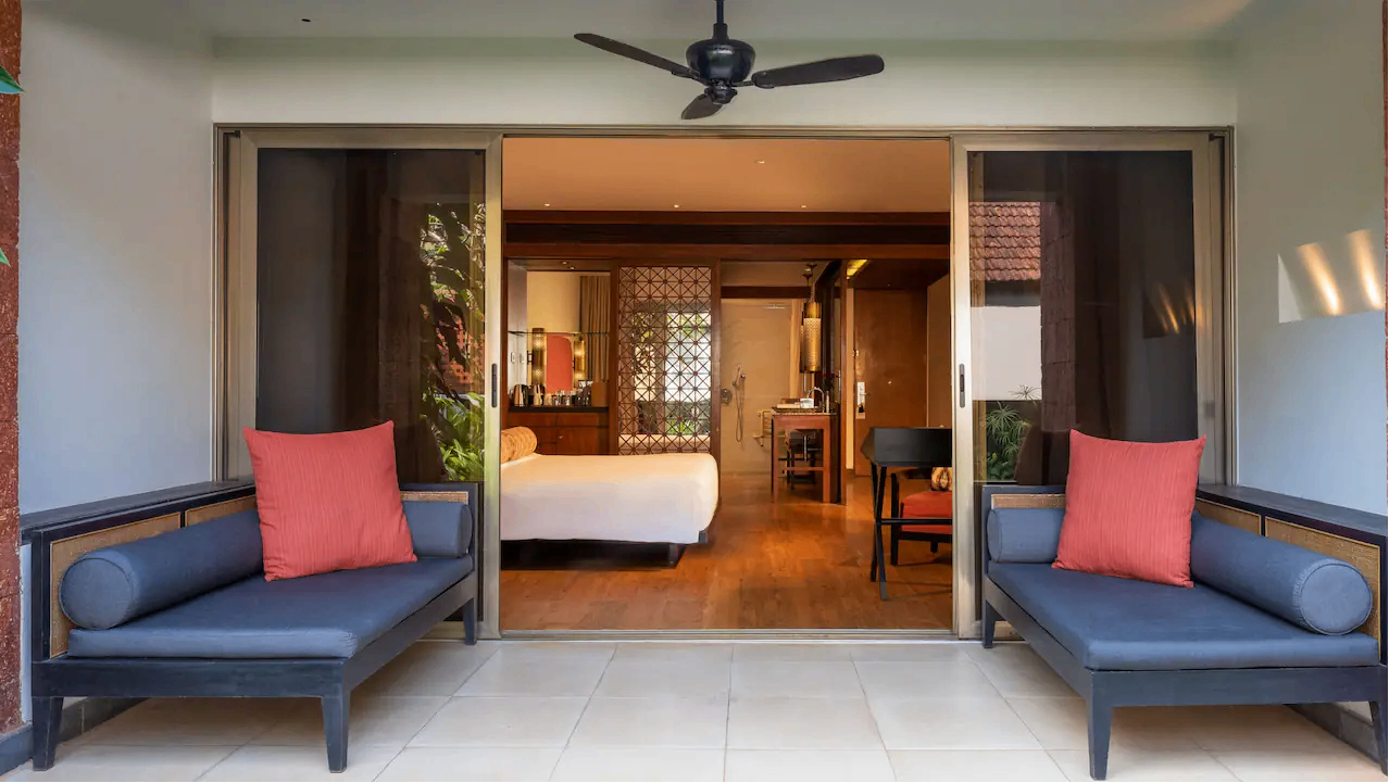 King Bed Terrace Room with ADA Shower