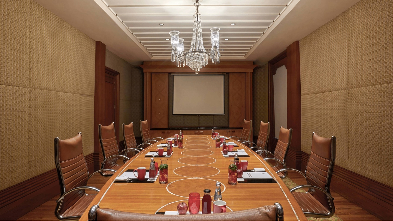 Gold Boardroom